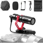 Micro camera avec 3. 5mm trs / trrs câble micro appareil photo anti vent anti choc universel pour pour ... Micro camera avec 3. 5mm trs / trrs câble micro appareil photo anti vent anti choc universel pour pour ...