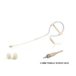 Micro - casque à crochet unique, 3. 5mm, sans fil, avec jack, pour les enceintes musicales sur scène Micro - casque à crochet unique, 3. 5mm, sans fil, avec jack, pour les enceintes musicales sur scène