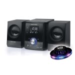 Micro chaine cd bluetooth m - 38 - bt - 2 x 10w - cd, cd - r / rw, mp3 - radio fm - bluetooth - port ...