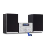 Micro chaine hifi cd / bluetooth mp3 / usb / dab + mic122dabbt thomson - puissance 50w - bass boost) ...