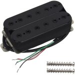 Micro chevalet micros humbucker a double bobinage pour micro - noir guitare electrique