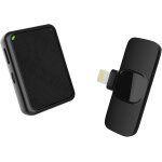 Micro cravate sans fil, gimpro mb1(a) 2. 4ghz microphone de poche plug&play avec sourdine a 1 pression ...