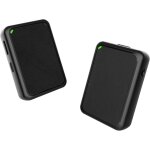 Micro cravate sans fil, gimpro mb1(m) 2. 4ghz camera de poche plug&play avec sourdine a 1 pression et ...