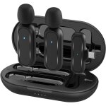 Micro cravate sans fil, gimpro mc1x(c) 2. 4ghzâ¿type c&usbâ¿ 2tx&1rx microphone de lavalier avec 3 mode ... Micro cravate sans fil, gimpro mc1x(c) 2. 4ghzâ¿type c&usbâ¿ 2tx&1rx microphone de lavalier avec 3 mode ...