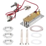 Micro a double bobinage pour guitare electrique avec harnais 1v1t control output avec potentiomtres ...