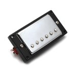 Micro a double bobinage pour guitare electrique lp, coque en cuivre semi - ferm�e pour guitare electrique ...