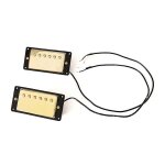 Micros guitare a double bobinage de guitare de style lp remplacements de micros de manche et de chevalet ...