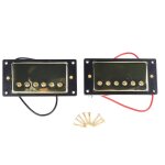 Micro guitare electrique double bobine en m�tal pour lp cadre noir micro pi�ces de guitare remplacement ...