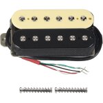 Micro guitare electrique micros humbucker a double bobinage micro manche en cramique 50 mm - (noir + ...
