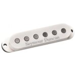 Micro guitare electrique seymour duncan custom staggered white - ssl - 5 - rwrp