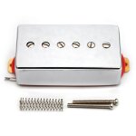 Micros de guitare electrique de style p90, simple bobinage, 6 humbuckers a vis r�glables, taille 50 mm ...