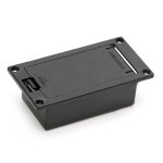 Micros de guitare lj - 03 micros actifs pp3 9v montage de panneau support de batterie case box