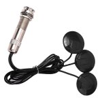 Micro guitare micro piézo contact micro 3 transducteur système de micro pour acoustique 6. 35mm (noir ... Micro guitare micro piézo contact micro 3 transducteur système de micro pour acoustique 6. 35mm (noir ...