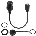 Micro hdmi 2. 0  hdmi 2. 0 fixation filete cble tanche 4k micro hdmi mle  hdmi femelle voiture ...