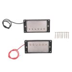 Micros humbucker double coil manche et chevalet compatible avec la guitare electrique de style lp pour ...