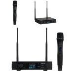 Micro - main sans fil pro uhf diversity processeur audio dsp dj party karaoke 500 canaux sortie sym�trique ...