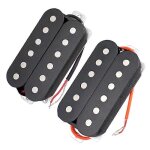 Micro manche et chevalet guitare electrique double bobinage micros humbucker