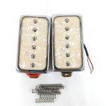 Micros manche chevalet lp hollow copper shell white pearl board pickup lp guitare electrique micro haut ...
