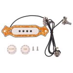 Micro pr� - c�bl� pour bo�te a cigares a 4 cordes micro de guitare humbucker micro avec contr�le de tonalit� ...