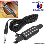 Micro de rosace guitare acoustique classique folk. . . 12 microphone piezo rosette pour ampli