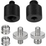 Micro screw adapter thread 1 / 4  to 3 / 8  - tripod screw 3 / 8  to 1 / 4  - 1 / 4  thread adapter - ...