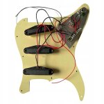 Micros sss pickguard pré - câblés de haute qualité pour guitares st Micros sss pickguard pré - câblés de haute qualité pour guitares st