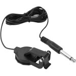 Micro pour violon, 6. 35mm pickup clip - on microphone piézo - electrique pour violon Micro pour violon, 6. 35mm pickup clip - on microphone piézo - electrique pour violon