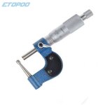 Micromtre a tte de couteau avec tte de tambour, jauge d'paisseur de paroi 0 - 25mm - type drum b