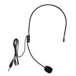 Microphone audio portable  condensateur, mini casque lger, jack 3. 5mm, filetage, pc, auto, dvd, radio ...