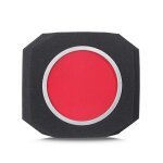 Microphone capacitaire eponge couverture micro son acoustique rouge