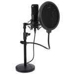 Microphone cardio�de pour ordinateur usb microphone � condensateur pour podcast