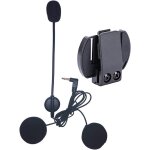 Microphone casque headset et accessoires clip pour v6 moto casque bluetooth interphone interphone