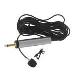 Microphone a condensateur c�bl� portable lavalier a pince, instrument de musique, micro pour guitare, ...