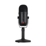 Microphone � condensateur avec prise de voix en forme de coeur et un clic muet, structure enti�rement ...