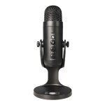 Microphone � condensateur usb, support avec moniteur pour ordinateur pc, jeu, streaming, podcasting, ...