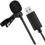 Microphone de confrence usb pour ordinateurs de bureau et portables (longueur 1, 5 m), microphone  ...