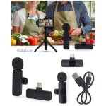 Microphone cravate pc portable - smartphone - tablette - sans fil - usb type - c - usb - c - femelle ...