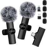 Microphone cravate sans fil usb - c pour iphone / android / pc / ordinateur portable, microphone sans ... Microphone cravate sans fil usb - c pour iphone / android / pc / ordinateur portable, microphone sans ...