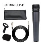 Microphone dynamique en forme de c?ur pour performance sur scène en métal sm57, pour les réunions familiales, ... Microphone dynamique en forme de c?ur pour performance sur scène en métal sm57, pour les réunions familiales, ...