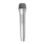 Microphone elpour enfants, faux accessoire, jouet, 1 pice - type silver