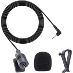 Microphone externe de 2, 5 mm de voiture pioneer mic externe de remplacement pour micro autoradio voiture ...