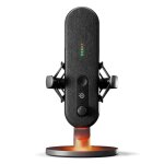 Microphone gaming steelseries alias noir