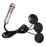 Microphone guitare microphone piezo contact microphone 3 micros transducteur syst�me de prise pour jack ...