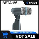 Microphone d'instrument beta 56a 52a 57a, tambour filaire, coup de pied dynamique, cymbales tom / snare, ...
