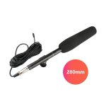 Microphone d'interview vidéo avec fusil de chasse, enregistrement vlog live, super cardioïde, pour canon, ... Microphone d'interview vidéo avec fusil de chasse, enregistrement vlog live, super cardioïde, pour canon, ...