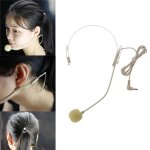 Microphone invisible sans fil pour haut - parleurs de sc�ne, casque couleur de peau, amplificateur tv, ...
