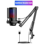 Microphone de jeu usb avec fonction de réverbération en direct, une pièce de microphone a condensateur ... Microphone de jeu usb avec fonction de réverbération en direct, une pièce de microphone a condensateur ...