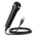 Microphone karaok  condensateur avec cble usb, pour switch wii, ps4, xbox, pc, ordinateur, enregistrement, ...