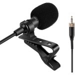 Microphone lavalier microphone  revers compatible avec sennheiser emetteur sans fil g1 g2 g3 - unidirectionne ...