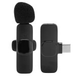 Microphone lavalier sans fil bluetooth, mini micro - cravate pour l'enregistrement de flux en direct ...